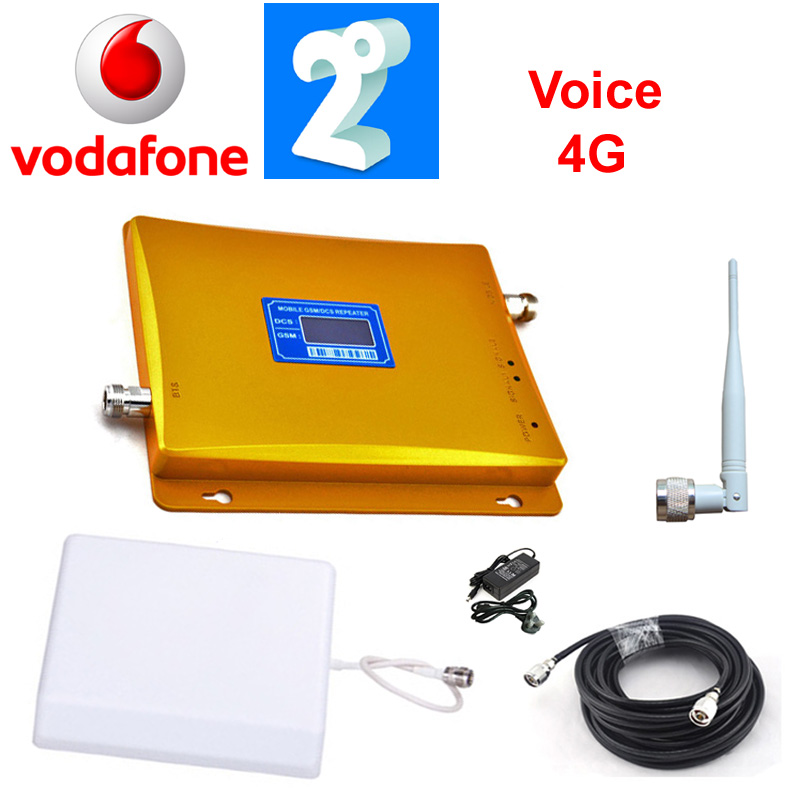 Vodafone/2Degrees Voice and 4G -- 900/1800MHz Dual Band Signal Booster for 100sqm