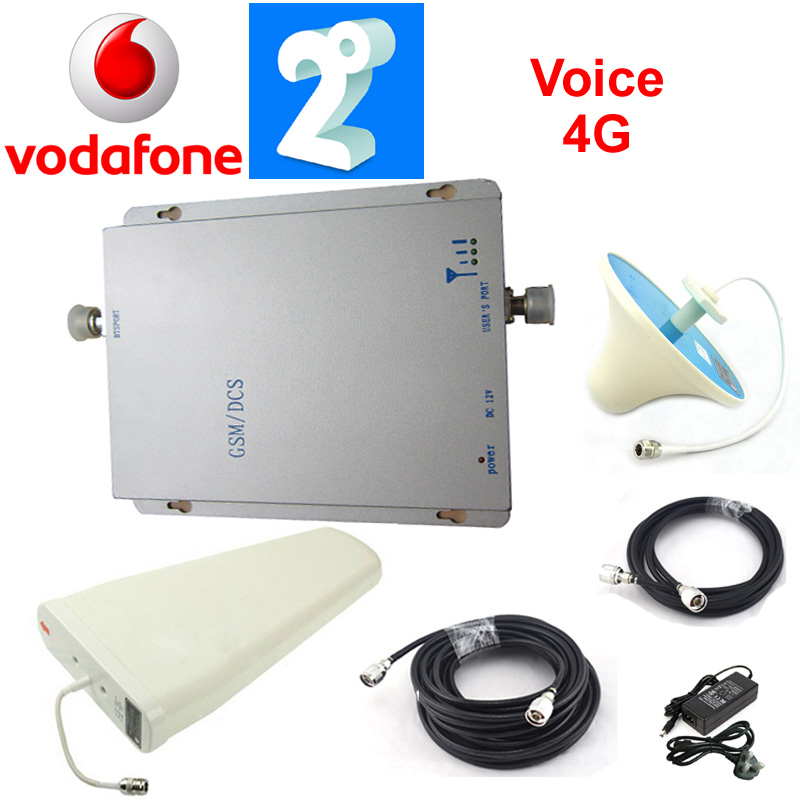 Vodafone/2Degrees Voice and 4G -- 900/1800MHz Dual Band Signal Booster for 500sqm