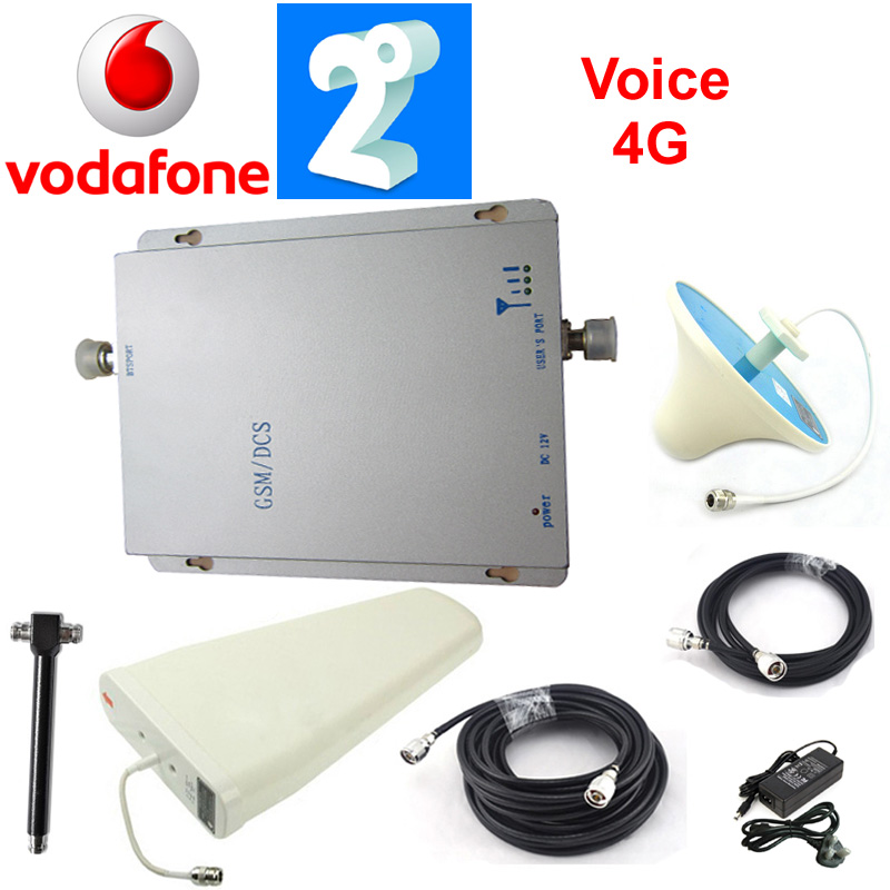Vodafone/2Degrees Voice and 4G -- 900/1800MHz Dual Band Signal Booster for 1000sqm