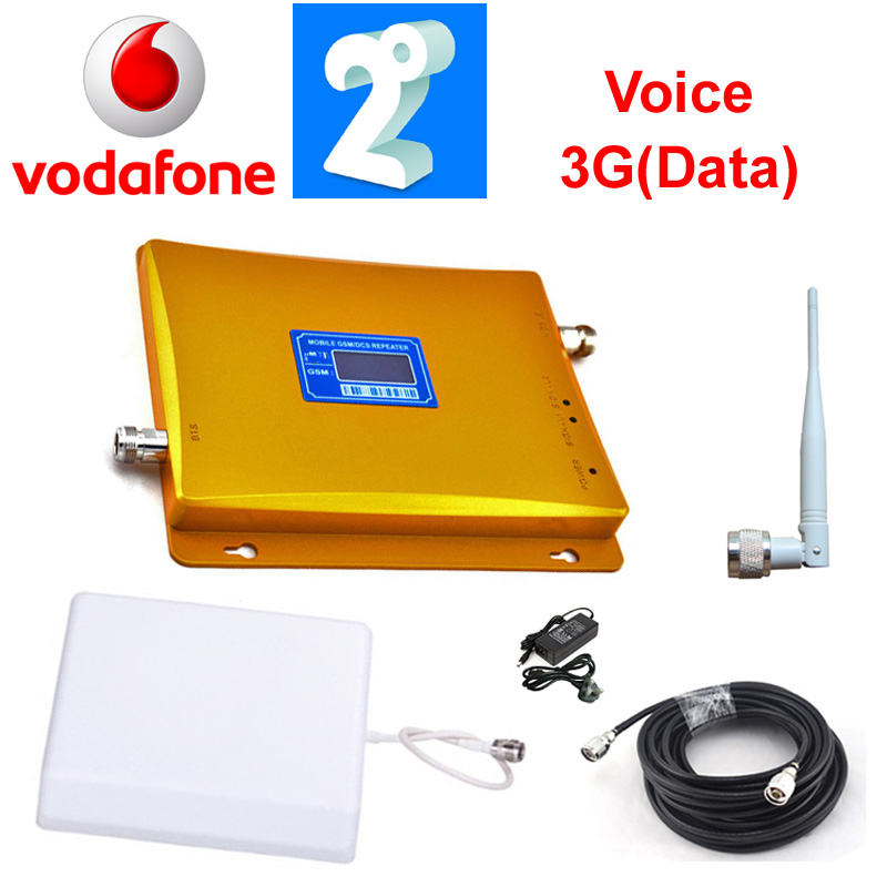 Vodafone/2Degrees Voice and 3G Data -- 900/2100MHz Dual Band Signal Booster for 100sqm