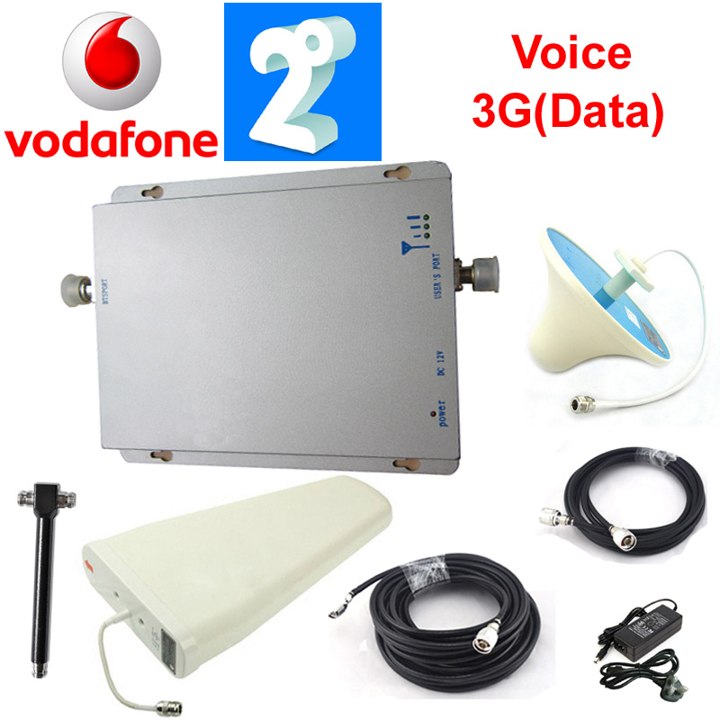 Vodafone/2Degrees Voice and 3G Data -- 900/2100MHz Dual Band Signal Booster for 1000sqm